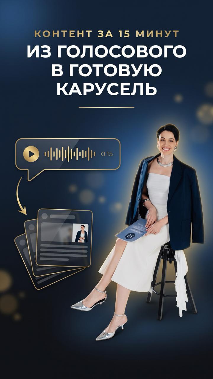 Создание контента из голоса: автоматизация каруселей через Claude