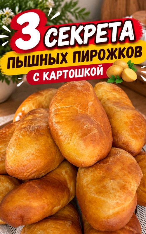 Три секрета пышных домашних пирожков: как сделать тесто мягким